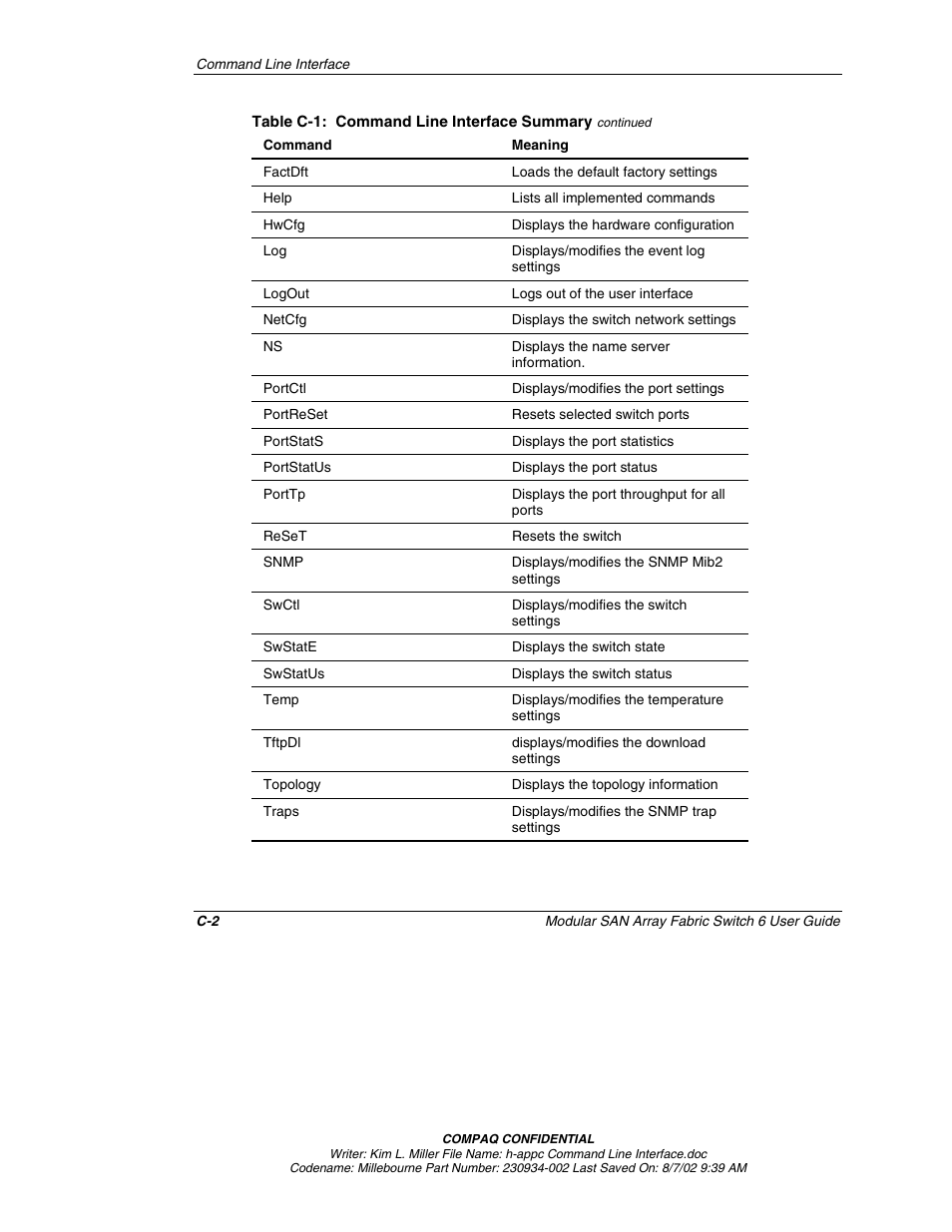 Compaq 230934-002 User Manual | Page 109 / 170