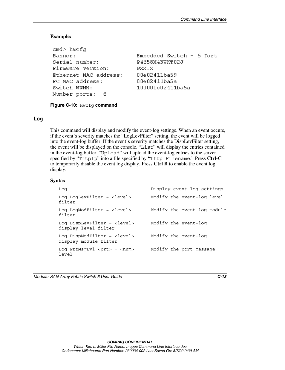 Compaq 230934-002 User Manual | Page 120 / 170