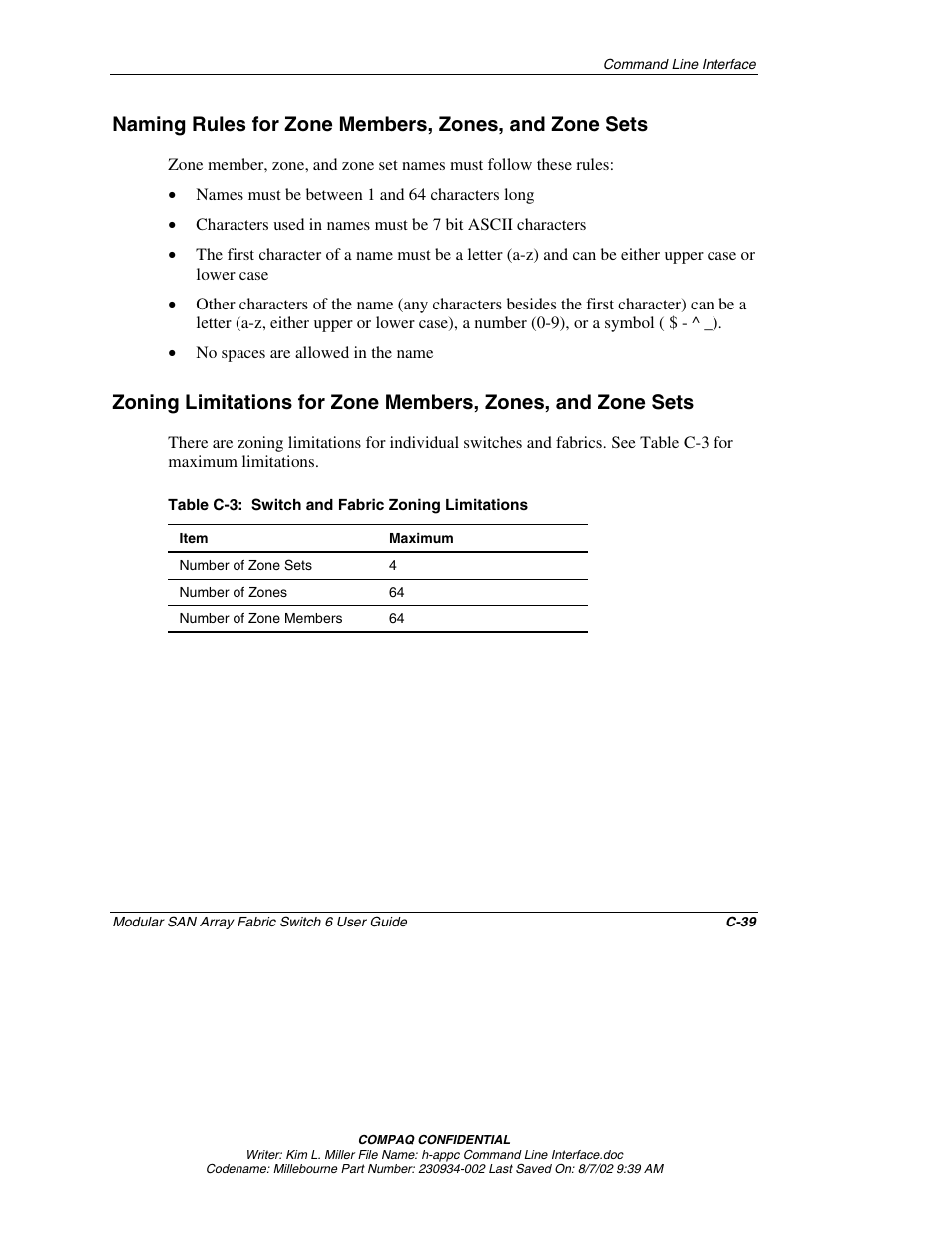 Compaq 230934-002 User Manual | Page 146 / 170