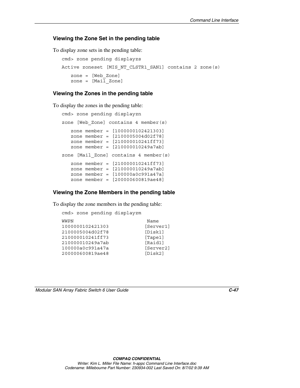 Compaq 230934-002 User Manual | Page 154 / 170
