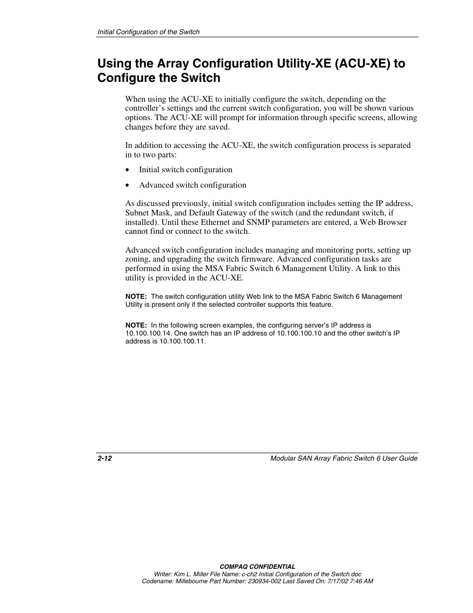 Compaq 230934-002 User Manual | Page 29 / 170