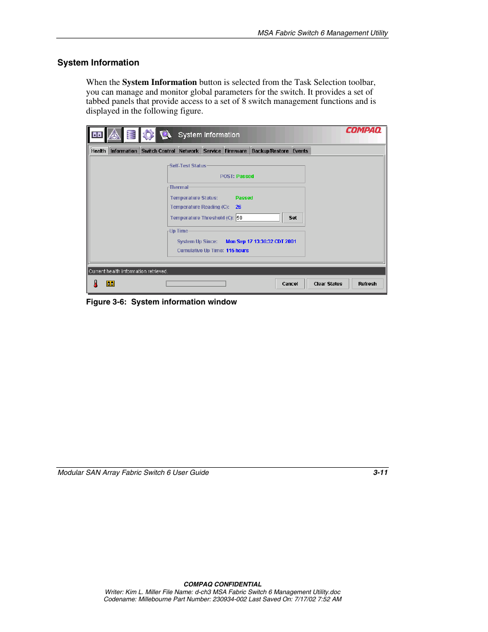 System information | Compaq 230934-002 User Manual | Page 46 / 170