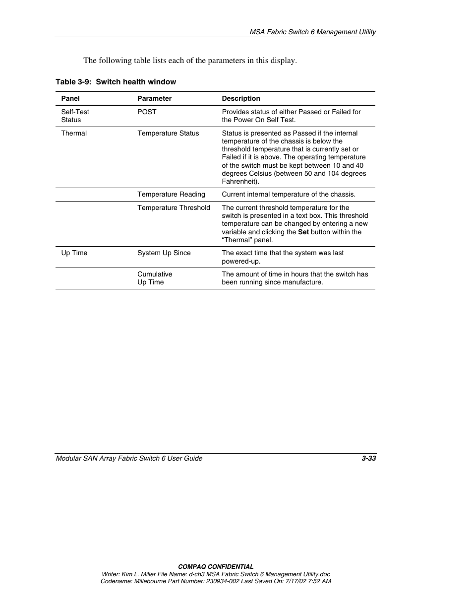 Compaq 230934-002 User Manual | Page 68 / 170