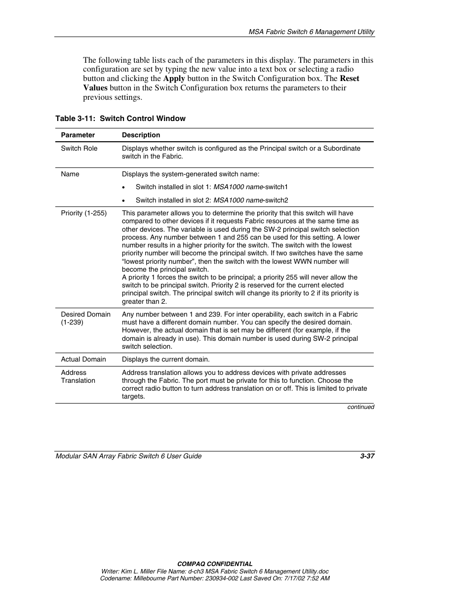 Compaq 230934-002 User Manual | Page 72 / 170