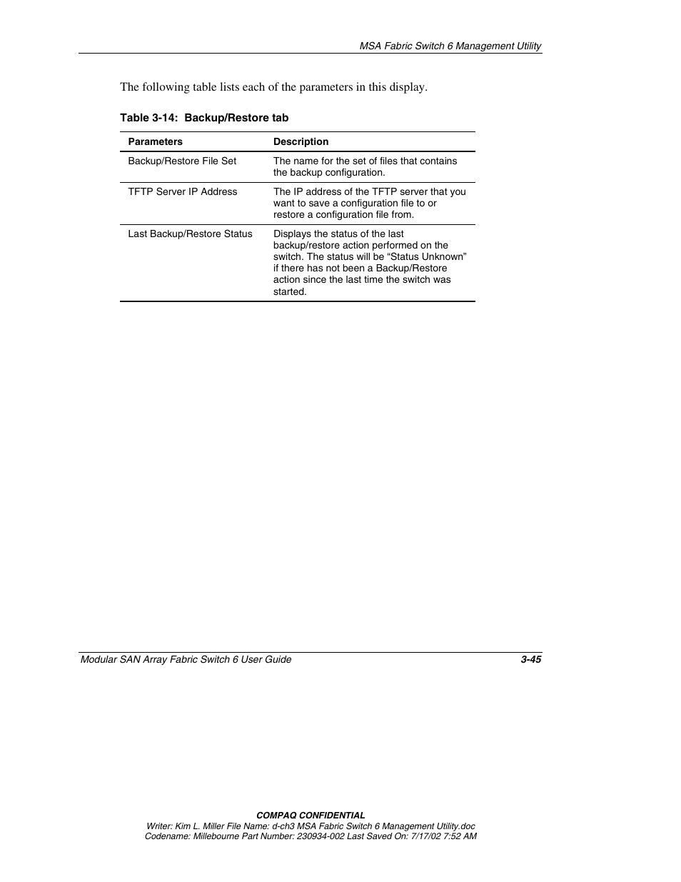 Compaq 230934-002 User Manual | Page 80 / 170