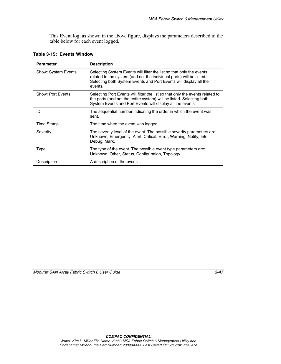 Compaq 230934-002 User Manual | Page 82 / 170