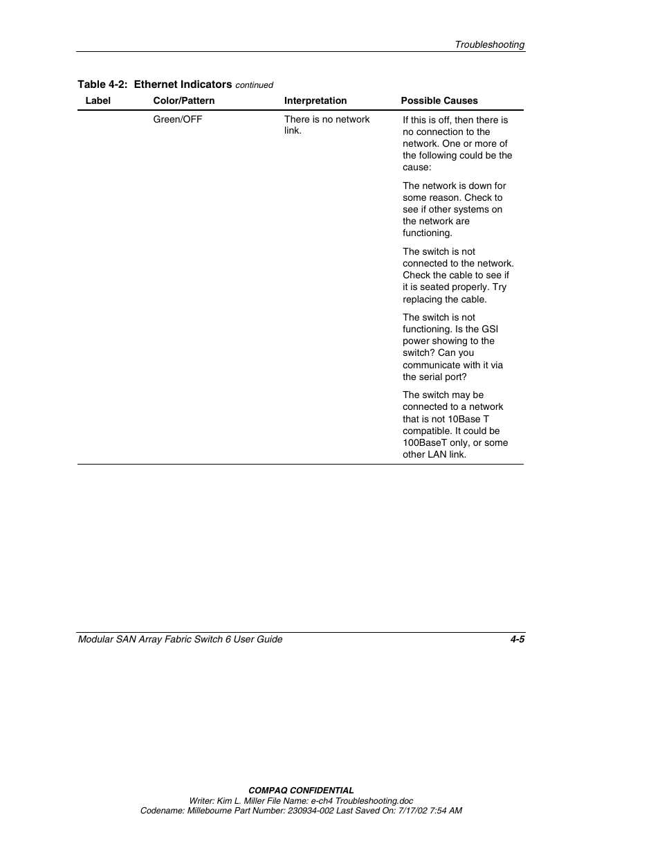 Compaq 230934-002 User Manual | Page 99 / 170