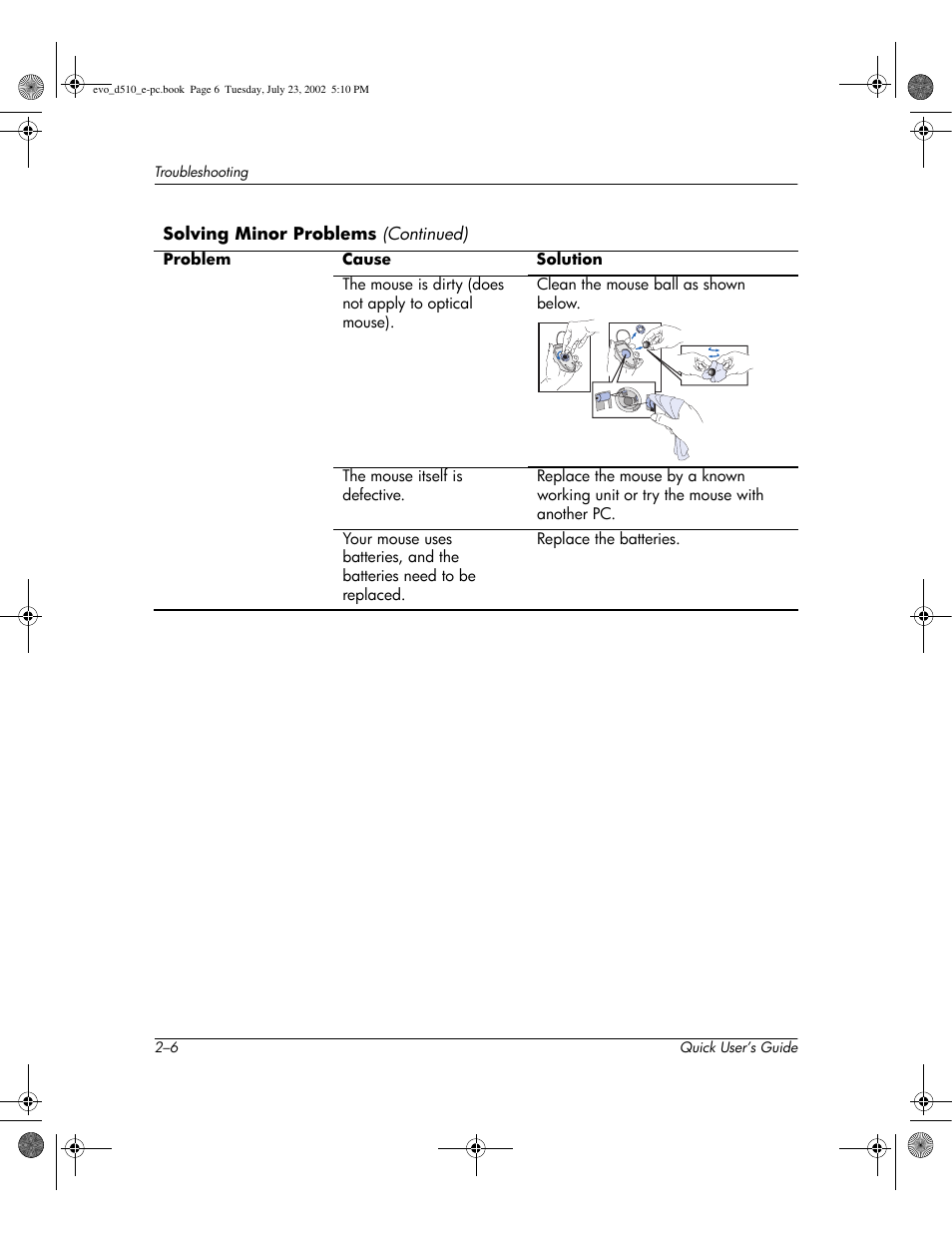 Compaq Evo D510 e-pc User Manual | Page 16 / 35
