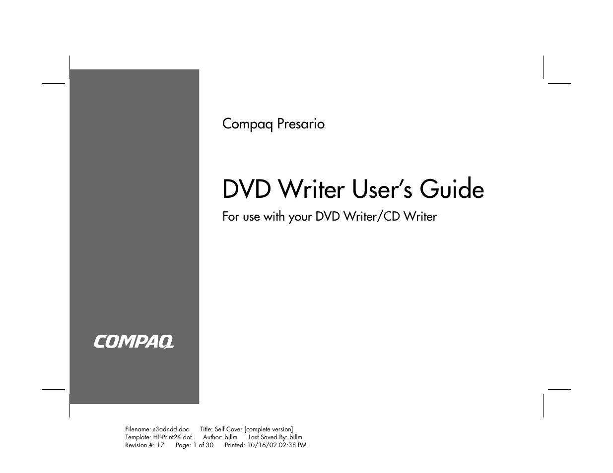 Compaq Presario 6201IL User Manual | 30 pages