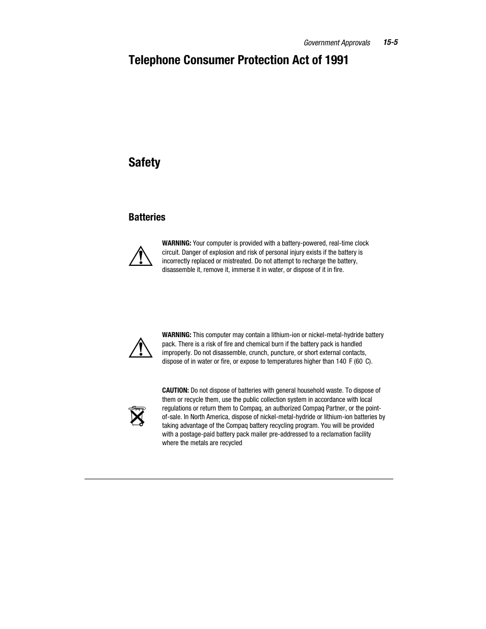 Compaq Presario 7360 User Manual | Page 184 / 214