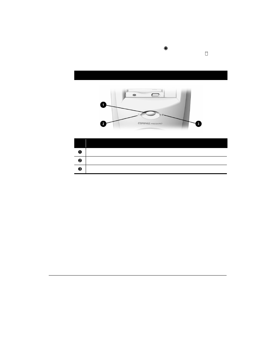 Identifying the power status lights, The power status light, The hard drive activity light | Compaq Presario 7360 User Manual | Page 30 / 214
