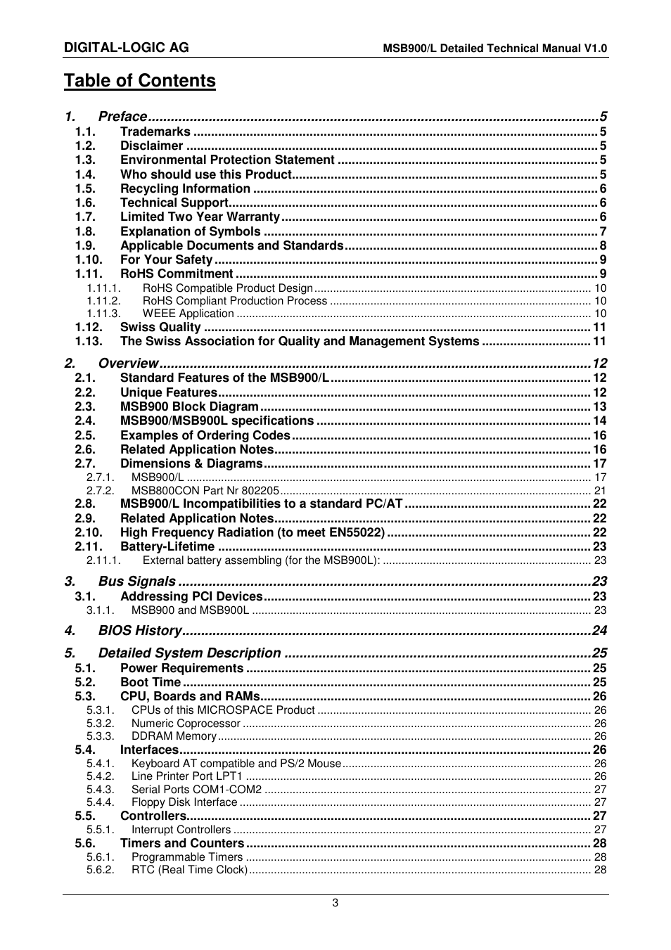 Compaq MSB900 User Manual | Page 3 / 66