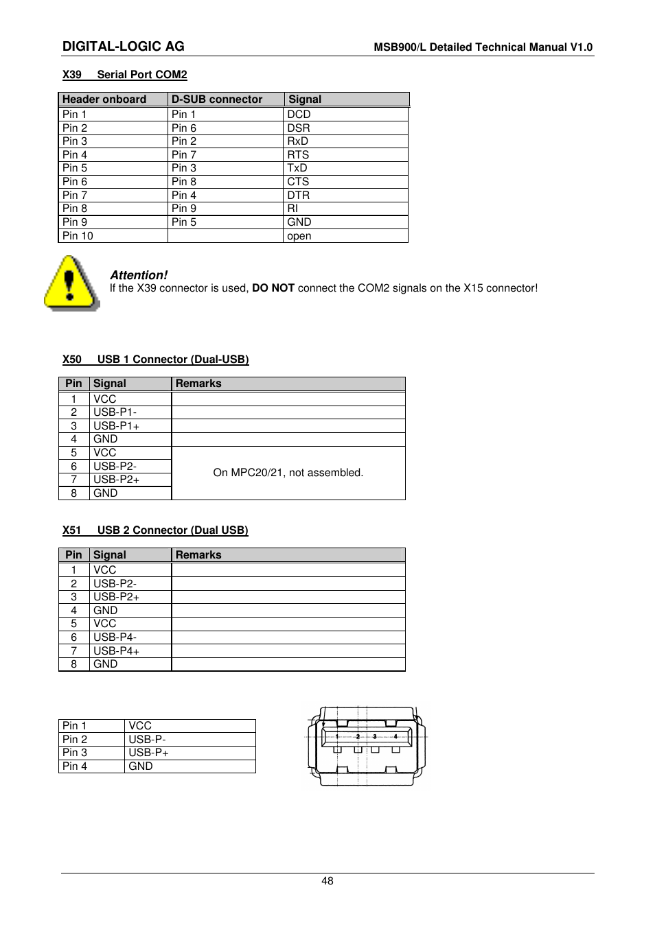 Digital-logic ag | Compaq MSB900 User Manual | Page 48 / 66