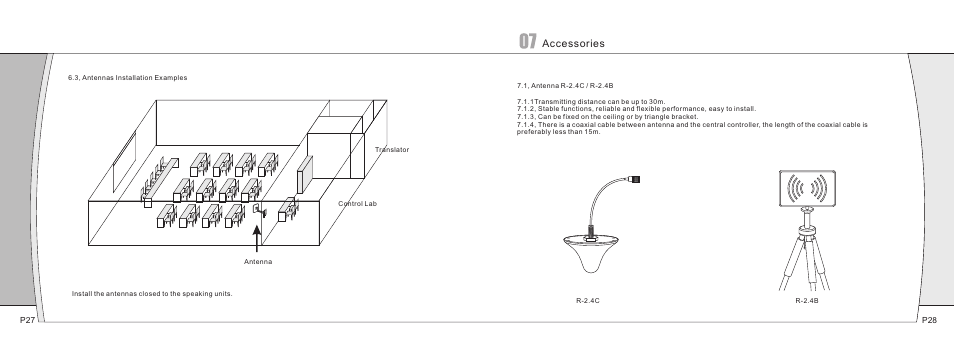 页 15, Accessories | Relacart Electronics WDC-900 User Manual | Page 15 / 18