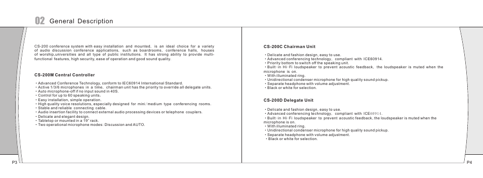 General description | Relacart Electronics CS-200 User Manual | Page 3 / 8