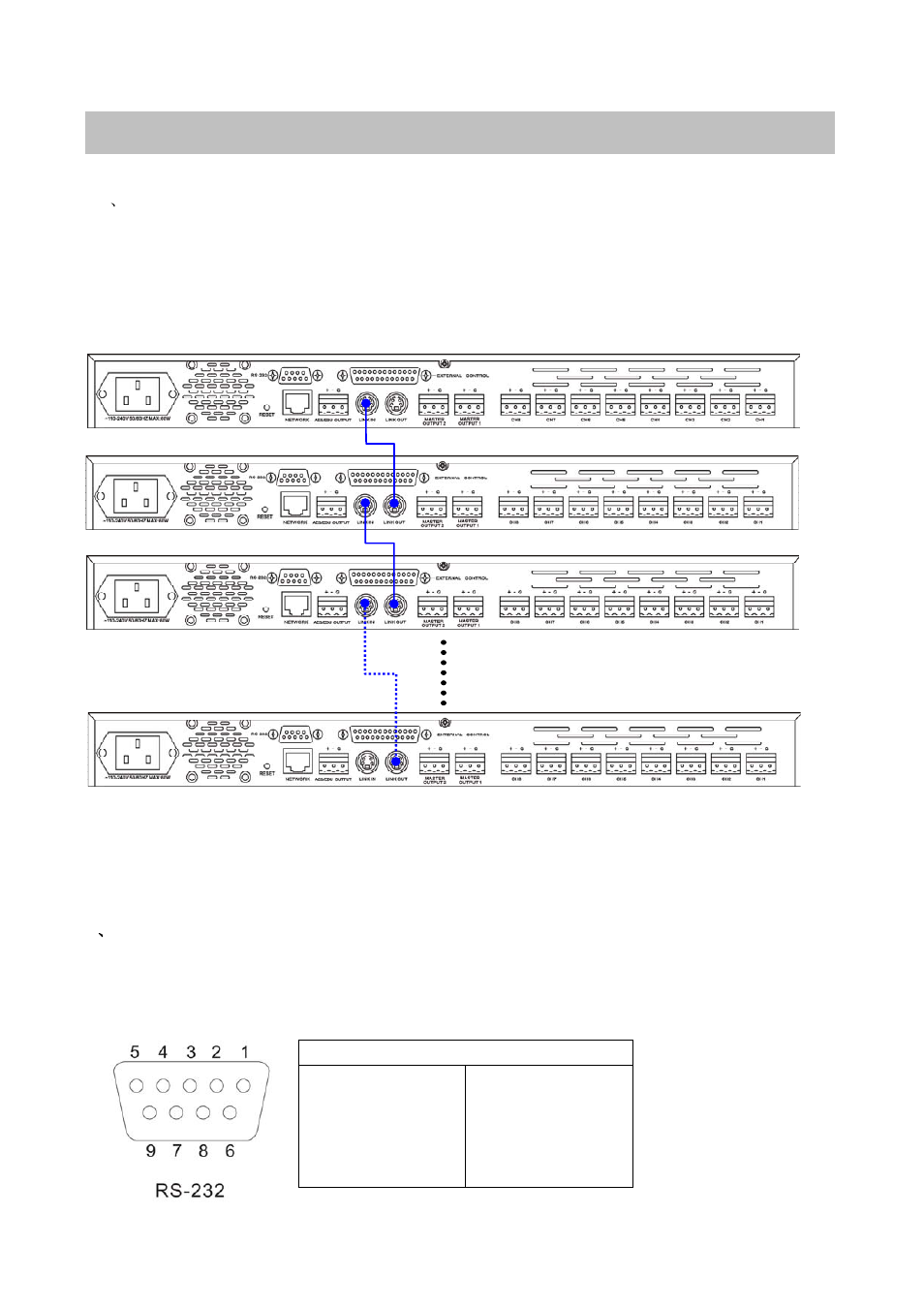 Dam-800 数字自动混音器 英文 说明书6.pdf, 05 instructions of installation and connection | Relacart Electronics DAM-800 User Manual | Page 6 / 12