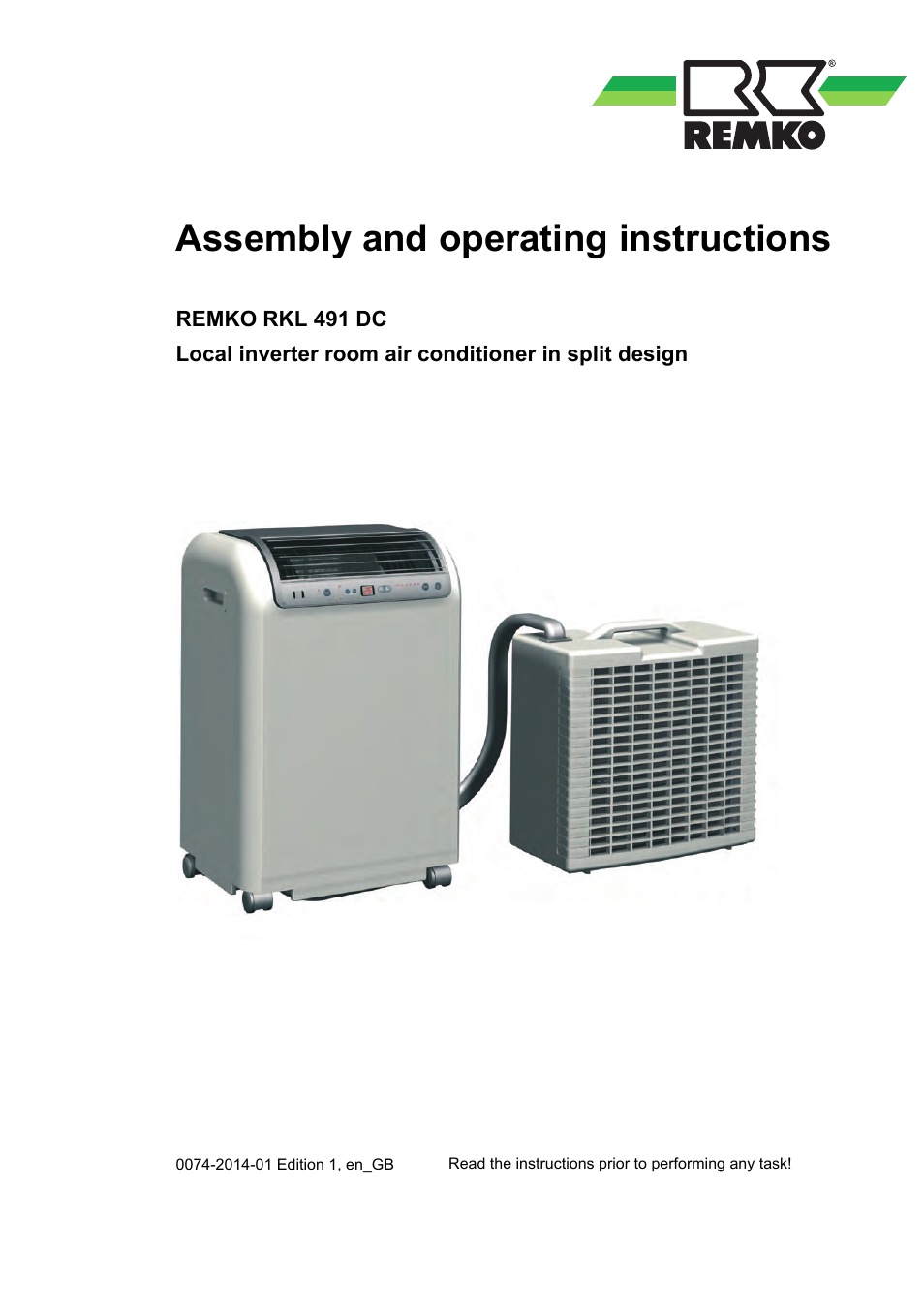 REMKO RKL 491 DC User Manual | 28 pages