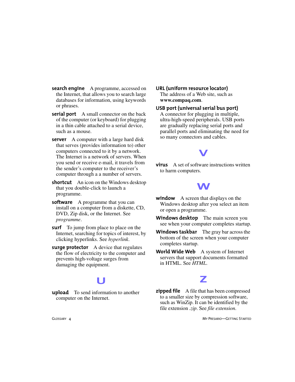Compaq 4103TH User Manual | Page 67 / 73