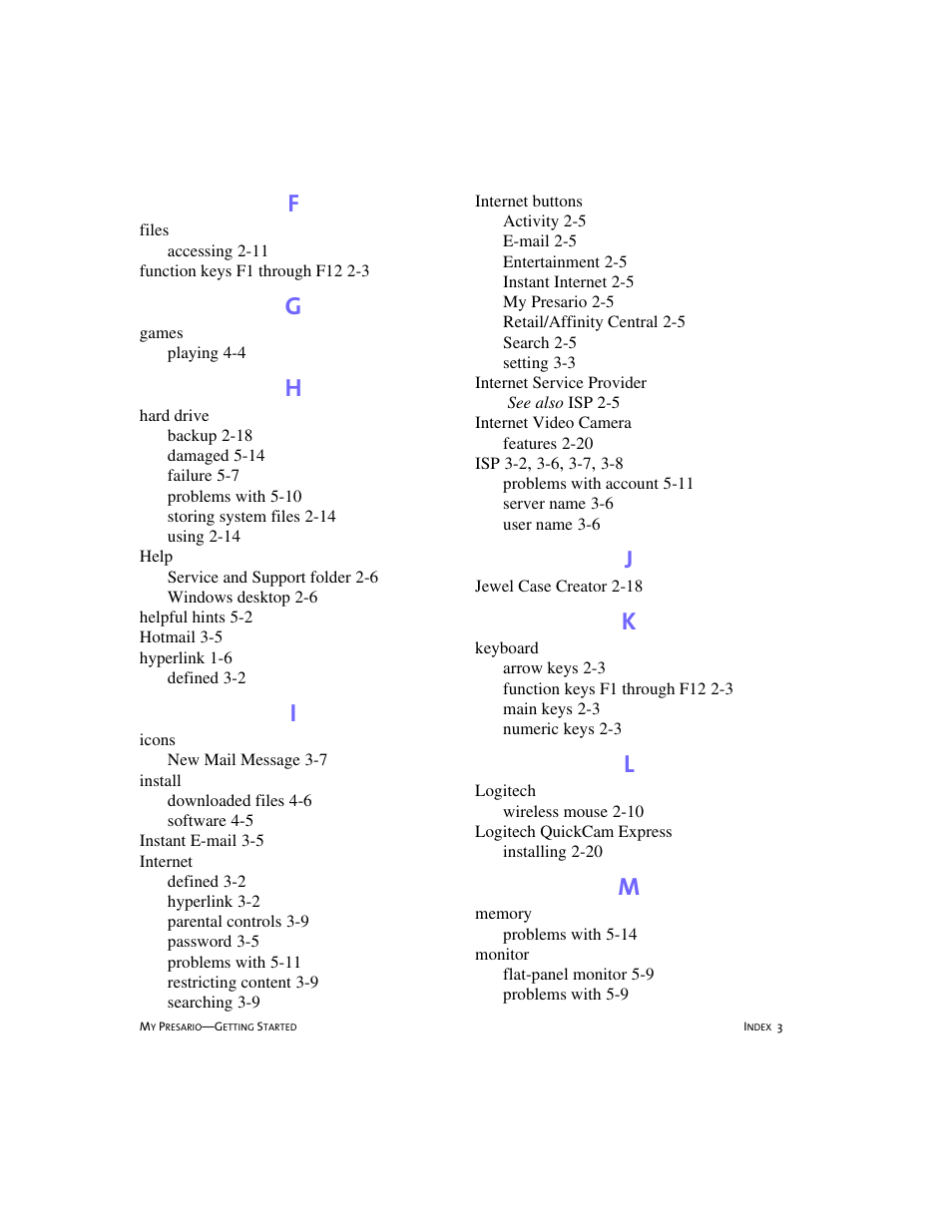 Compaq 4103TH User Manual | Page 70 / 73