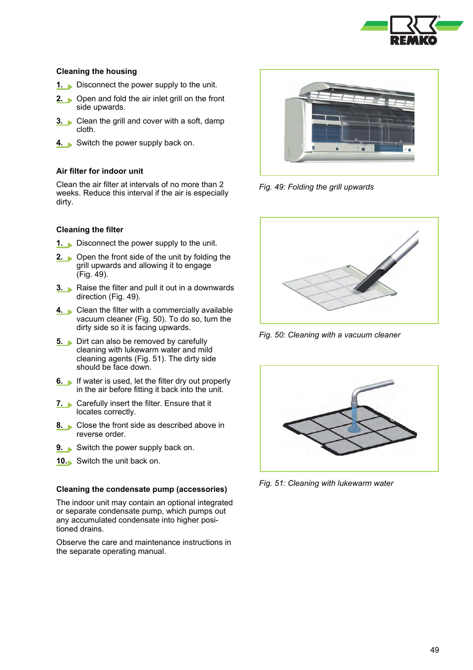 REMKO BL 262 DC User Manual | Page 49 / 56