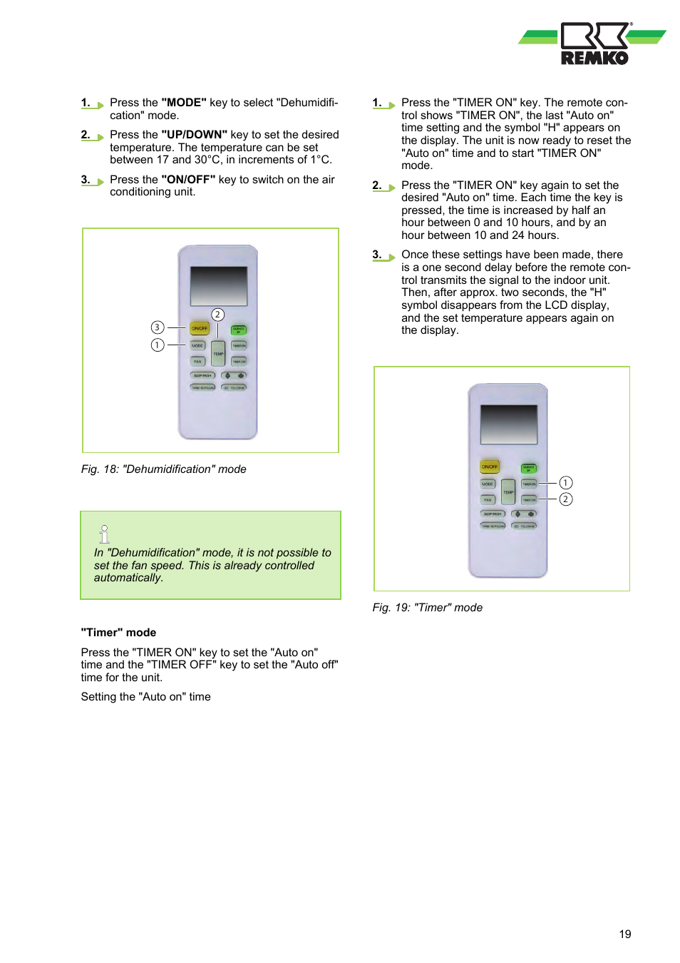 REMKO ML 263 DC User Manual | Page 19 / 64