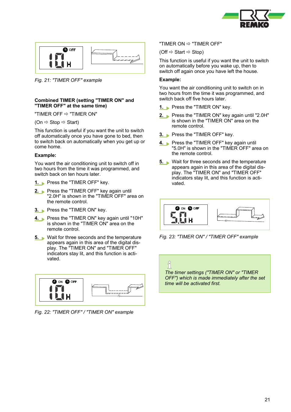 REMKO ML 263 DC User Manual | Page 21 / 64