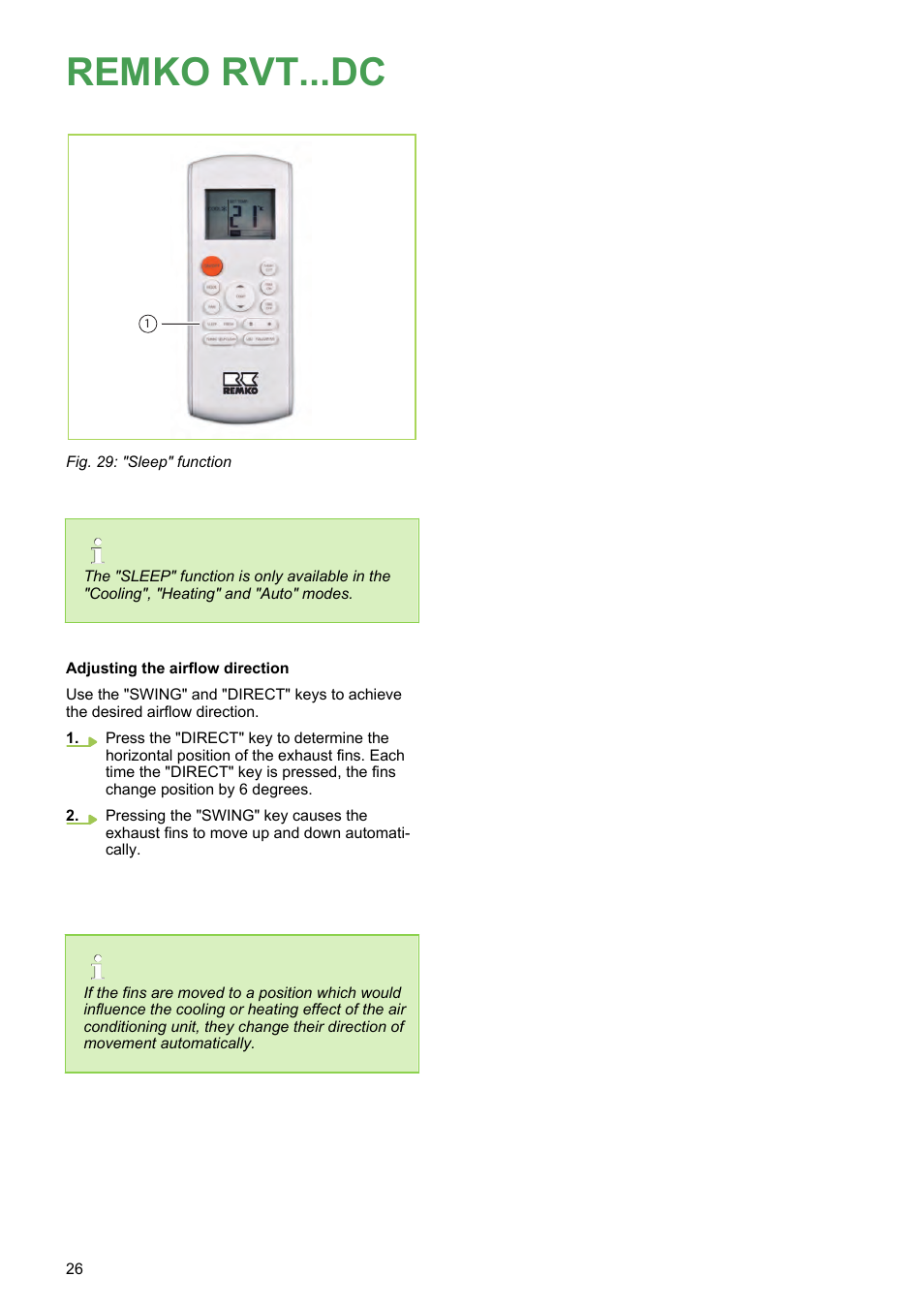 Remko rvt...dc | REMKO RVT 263 DC User Manual | Page 26 / 72