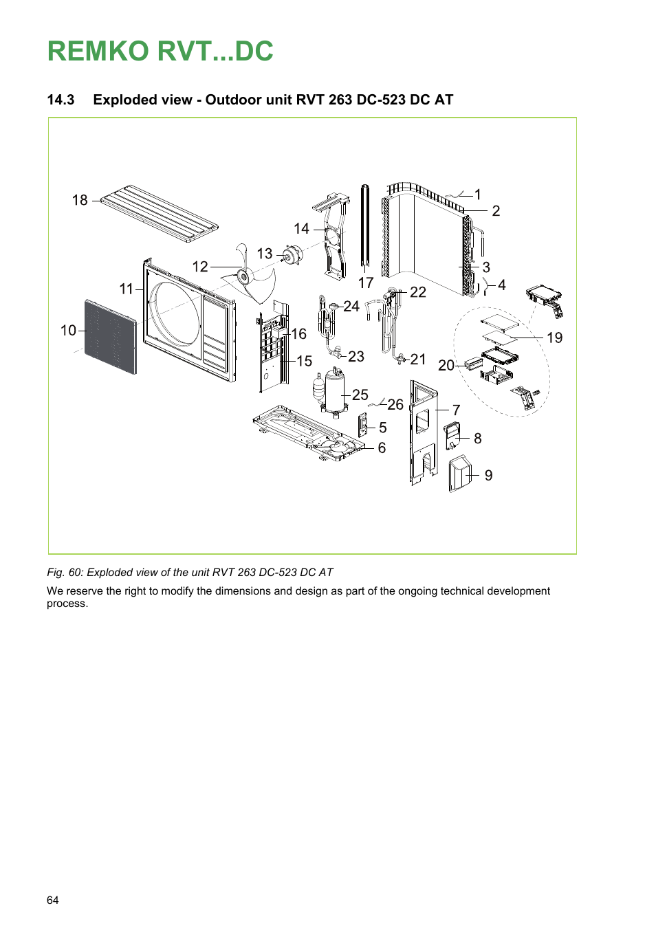 Remko rvt...dc | REMKO RVT 263 DC User Manual | Page 64 / 72