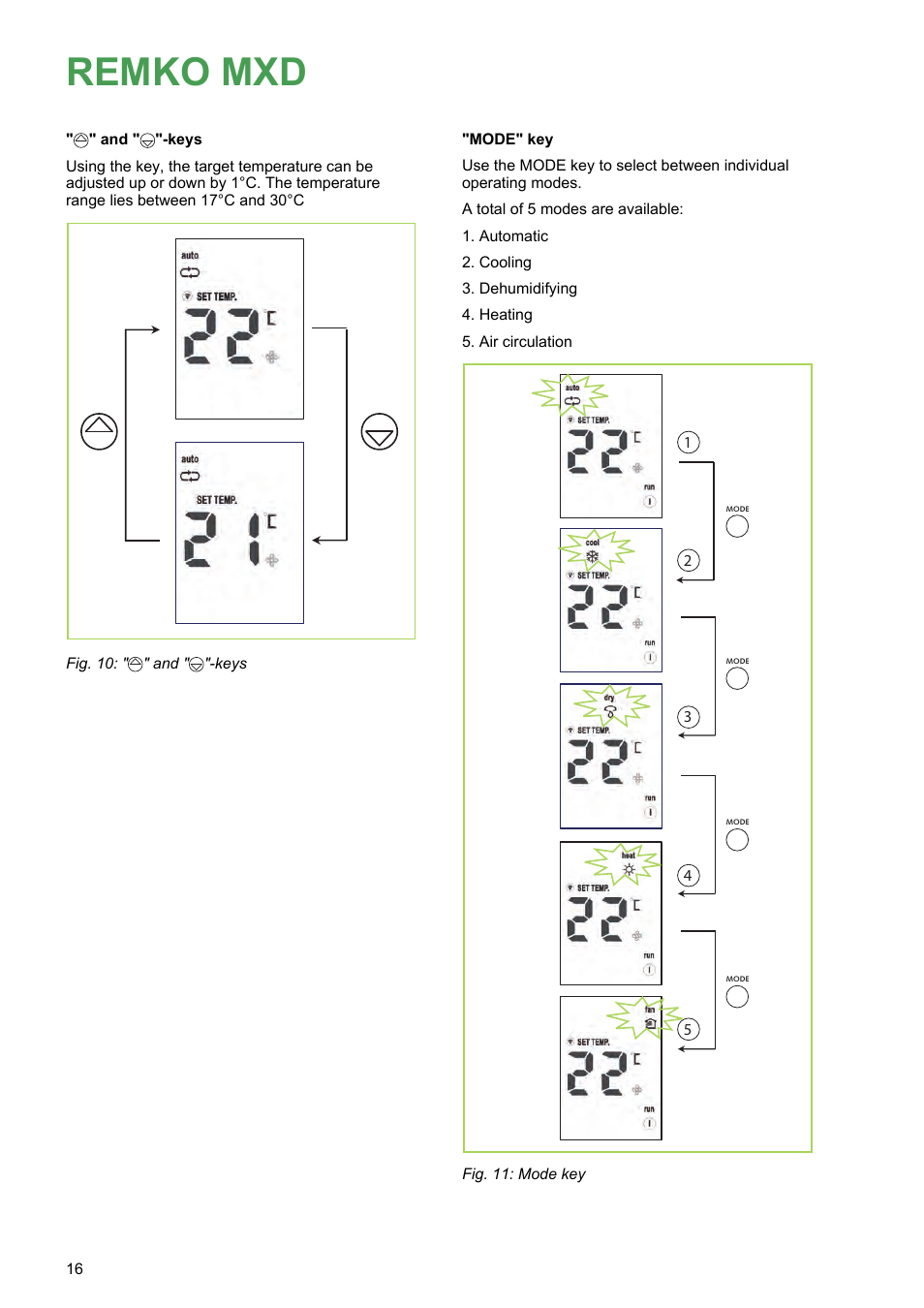 Remko mxd | REMKO MXD 202 User Manual | Page 16 / 48