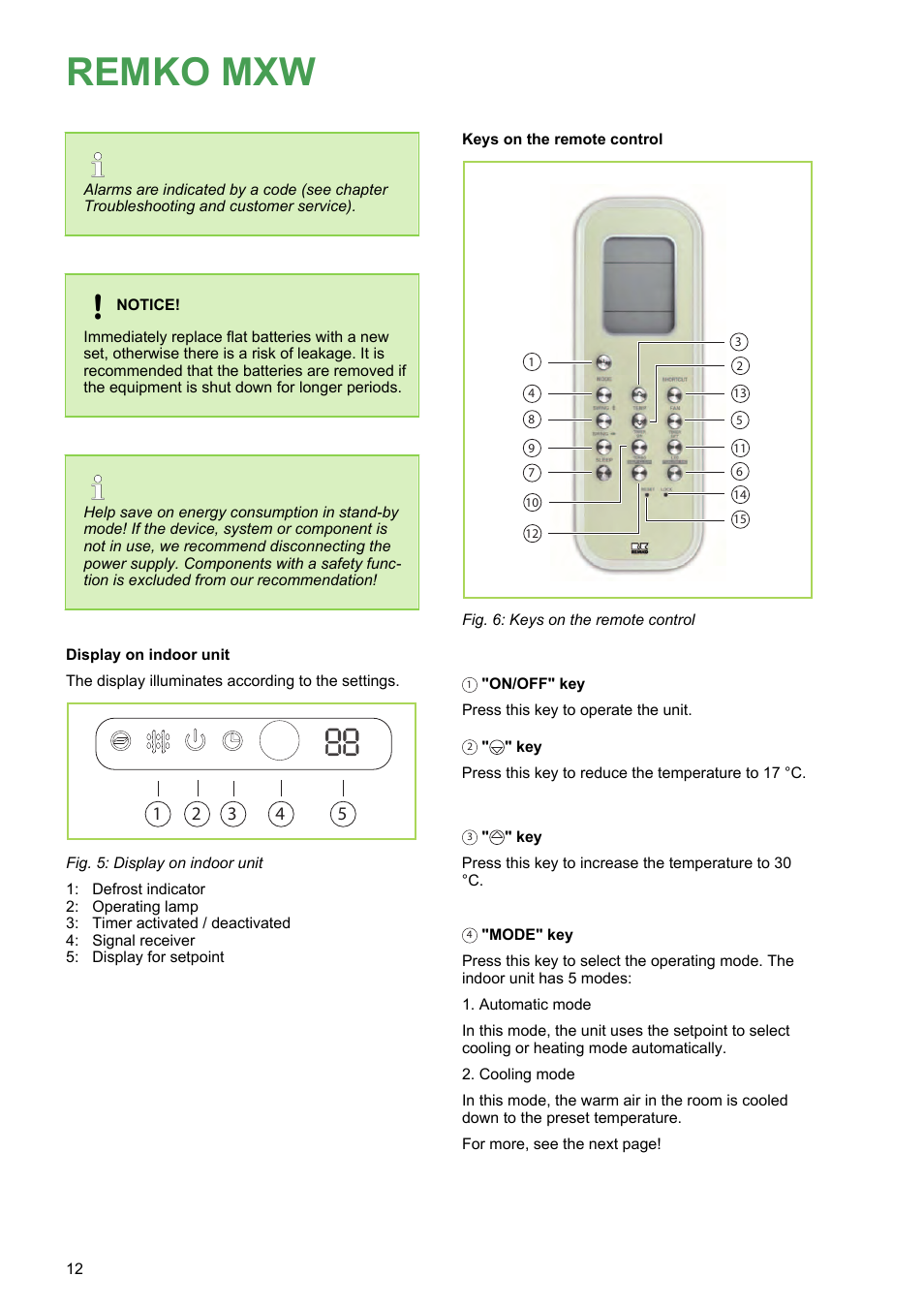 Remko mxw | REMKO MXW 202 User Manual | Page 12 / 44