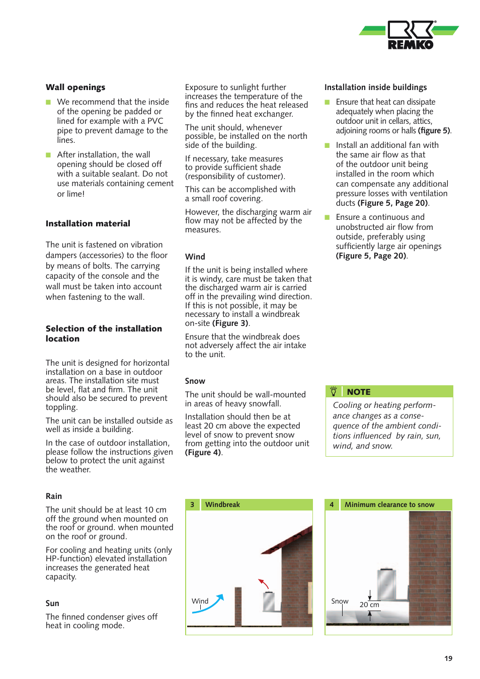 REMKO KWL 130 H User Manual | Page 19 / 48