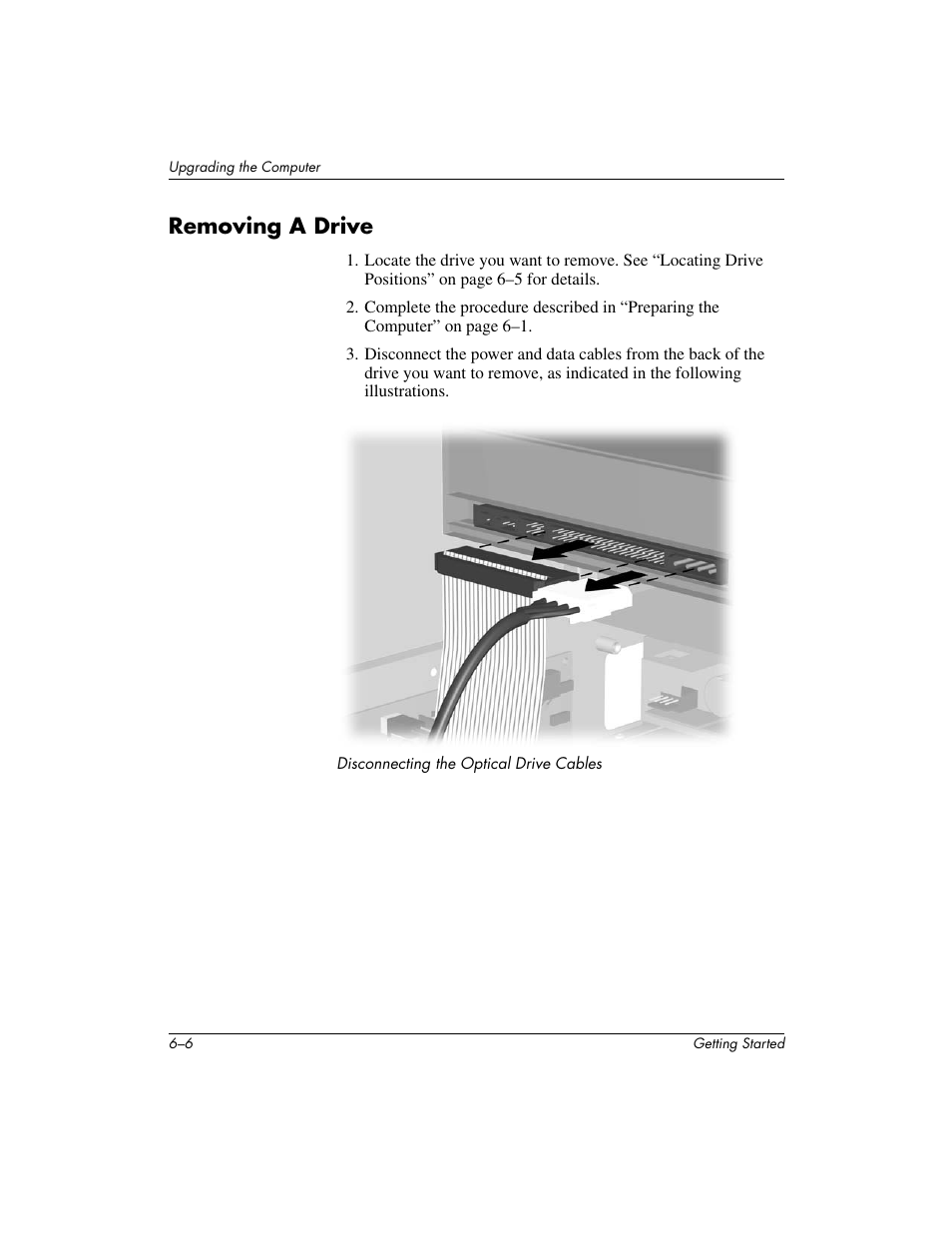 Removing a drive | Compaq PRESARIO 6000 User Manual | Page 62 / 82