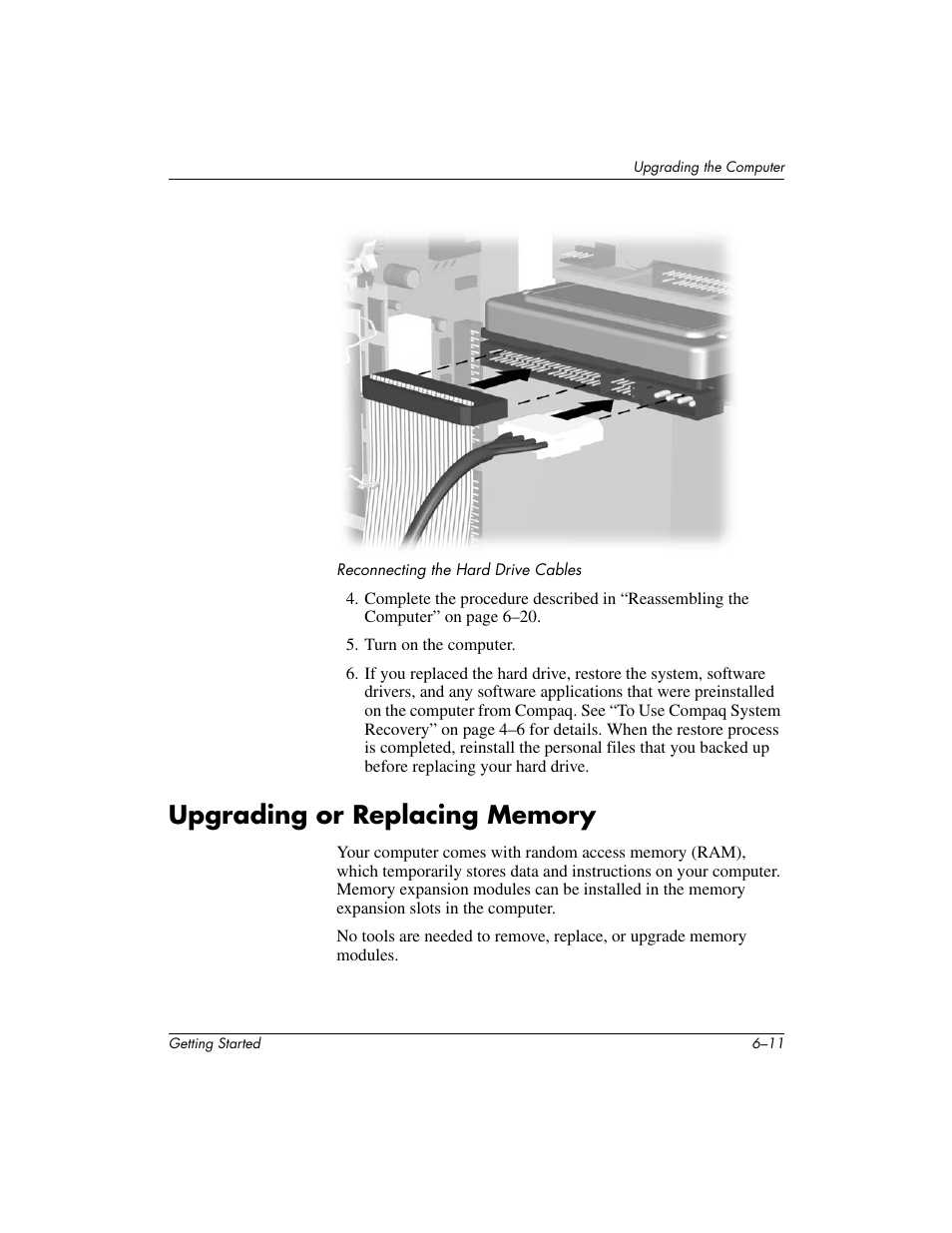 Compaq PRESARIO 6000 User Manual | Page 67 / 82