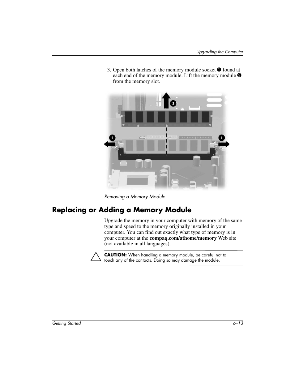 Compaq PRESARIO 6000 User Manual | Page 69 / 82