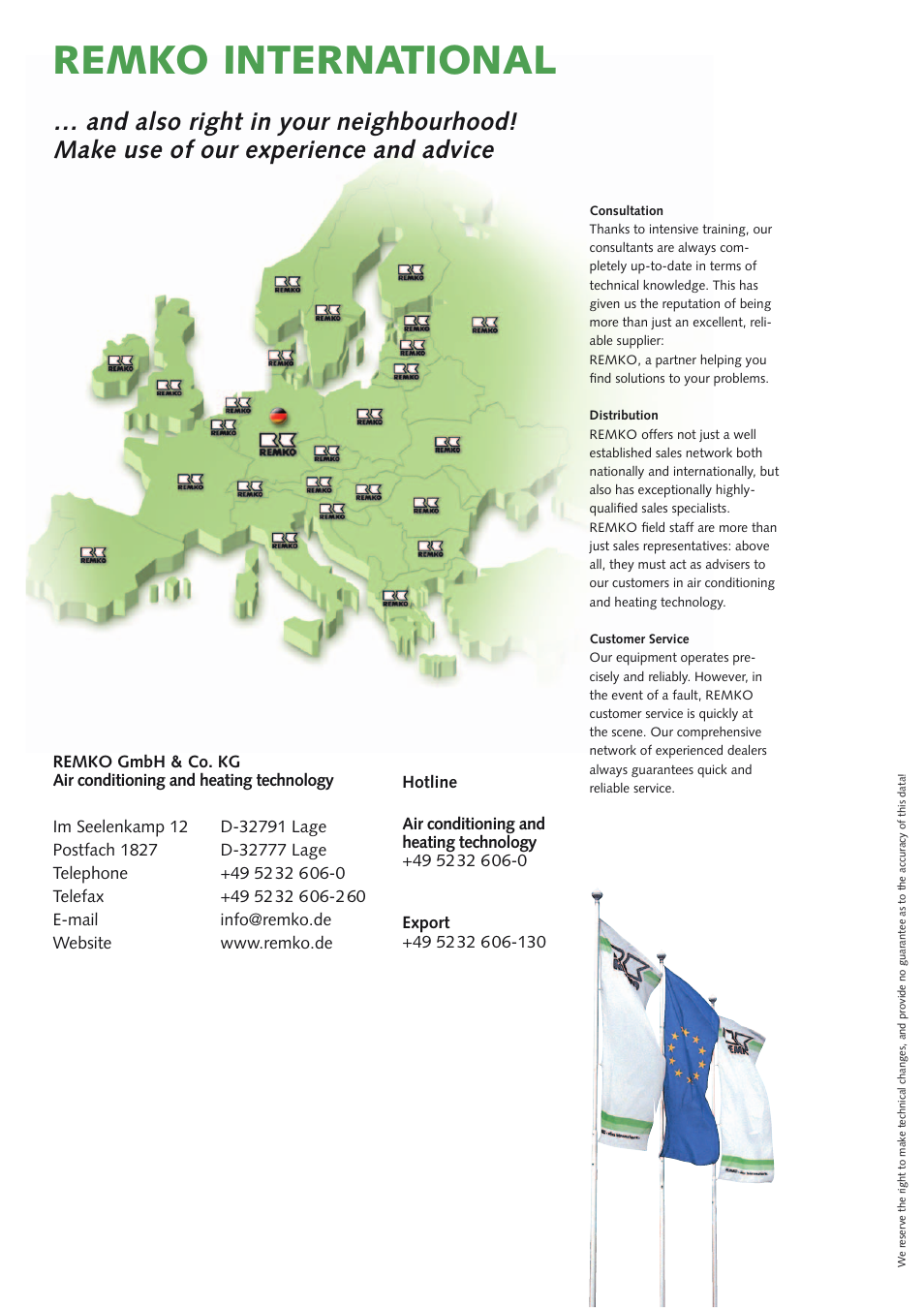 Remko international | REMKO RVS 60 H User Manual | Page 44 / 44