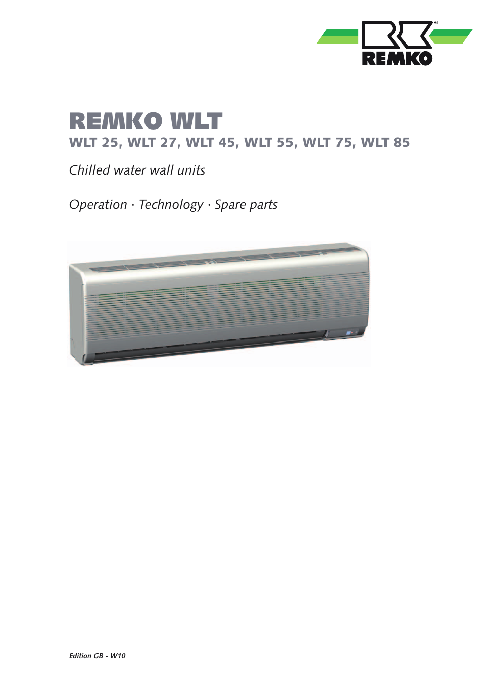 REMKO WLT 25 User Manual | 24 pages