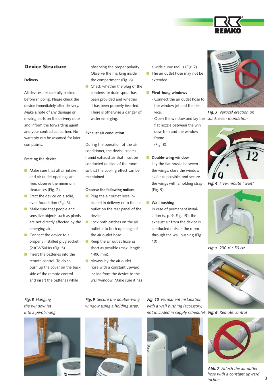 Device structure | REMKO MKT 240 User Manual | Page 3 / 12