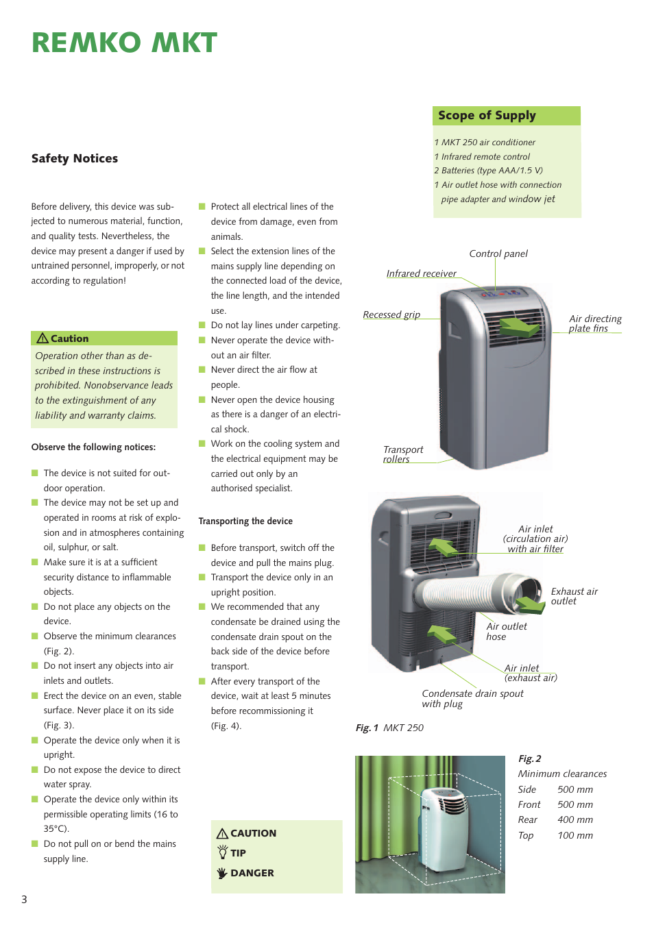 Remko mkt | REMKO MKT 250 User Manual | Page 2 / 12