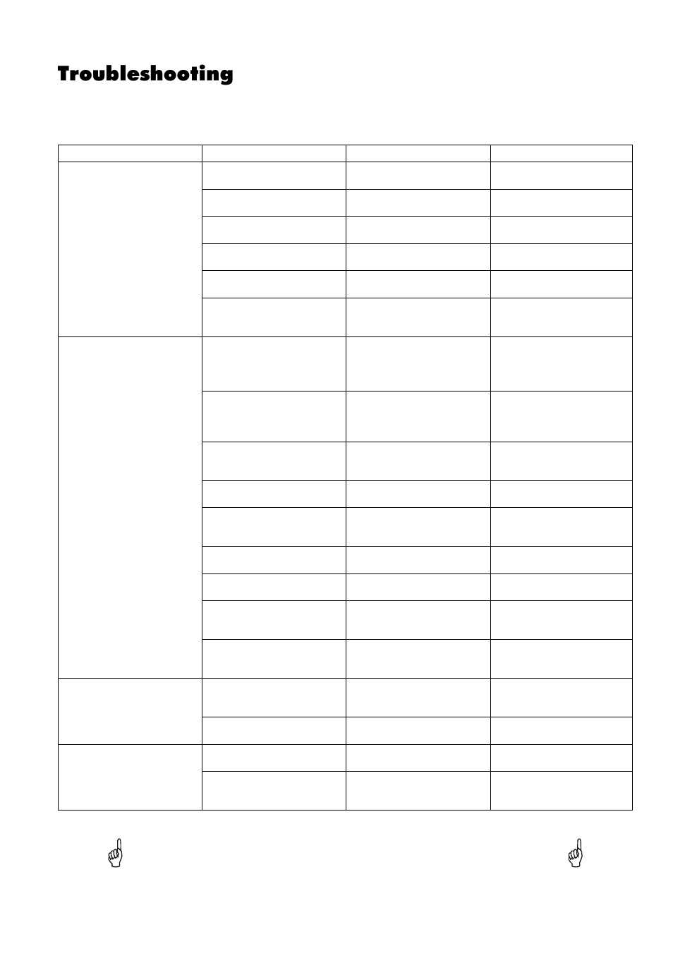 Troubleshooting | REMKO MKT 3502 Neutral User Manual | Page 11 / 16