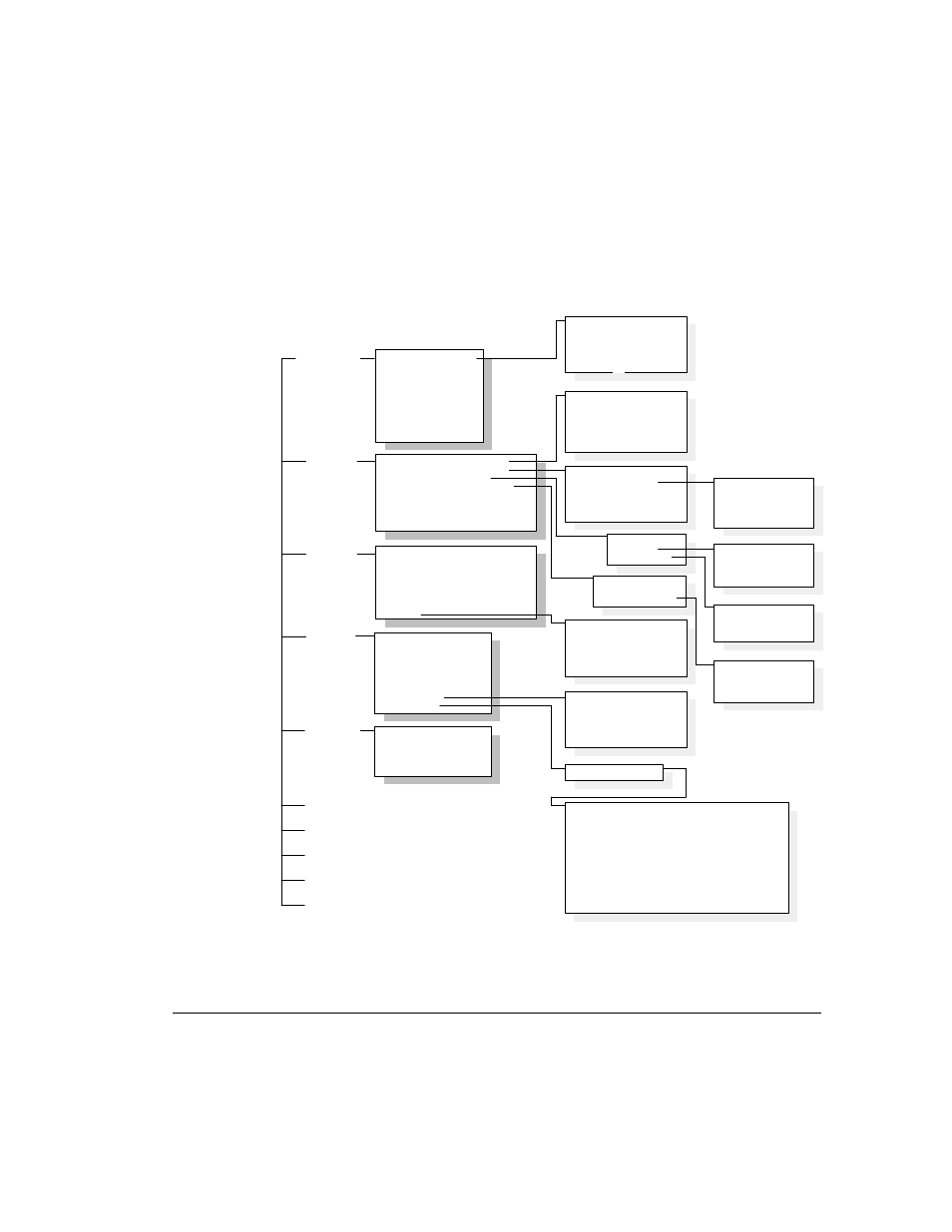 Menu hierarchy, 3 -4 user interface | Compaq SW3324 User Manual | Page 42 / 119