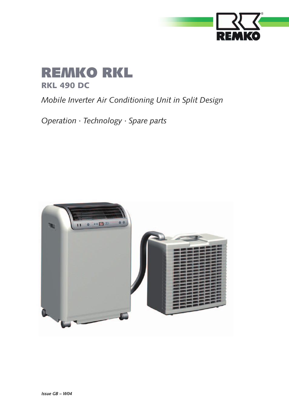 REMKO RKL 490 DC User Manual | 20 pages