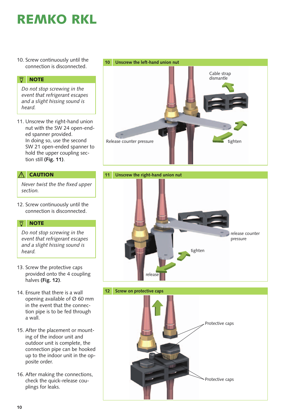 Remko rkl | REMKO RKL 490 DC User Manual | Page 10 / 20