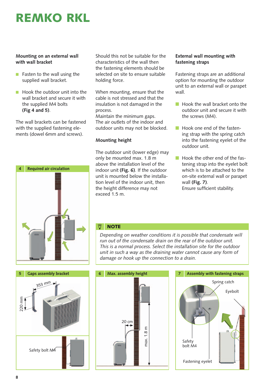 Remko rkl | REMKO RKL 490 DC User Manual | Page 8 / 20