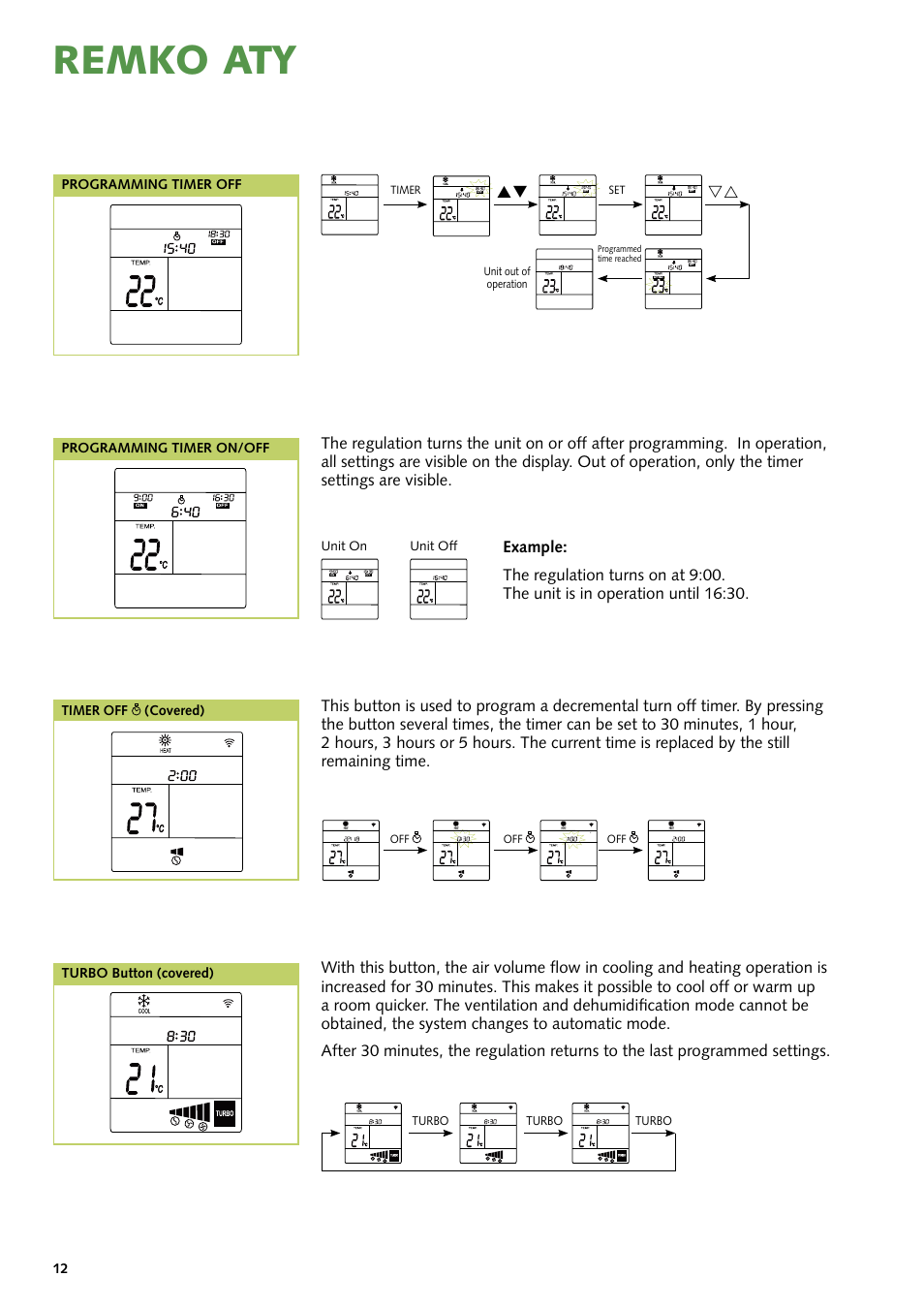 Remko aty | REMKO ATY 260 User Manual | Page 12 / 32