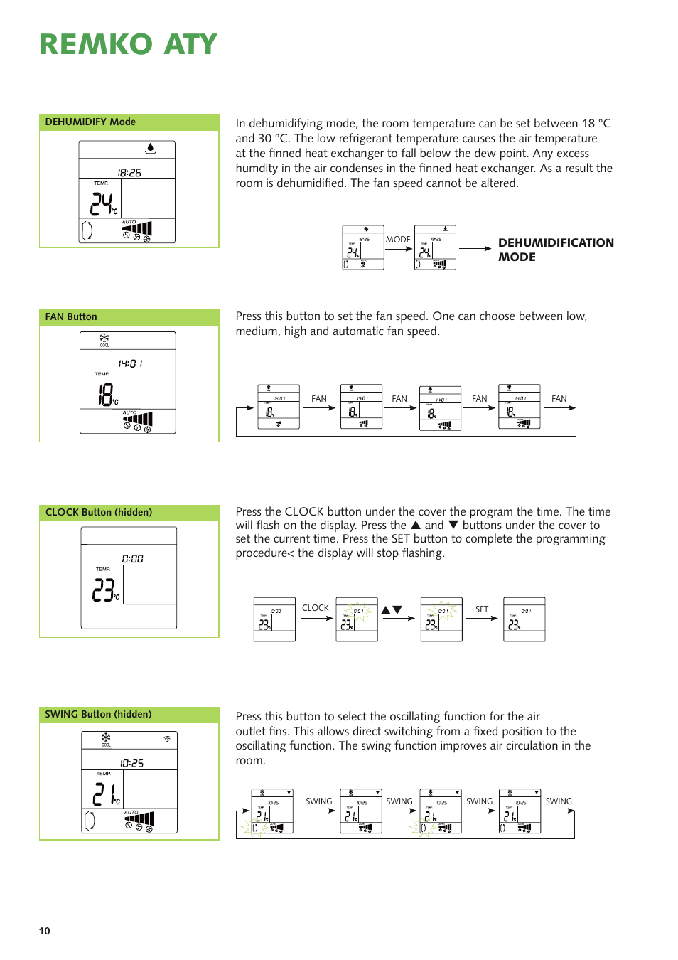 Remko aty | REMKO ATY 261 User Manual | Page 10 / 28