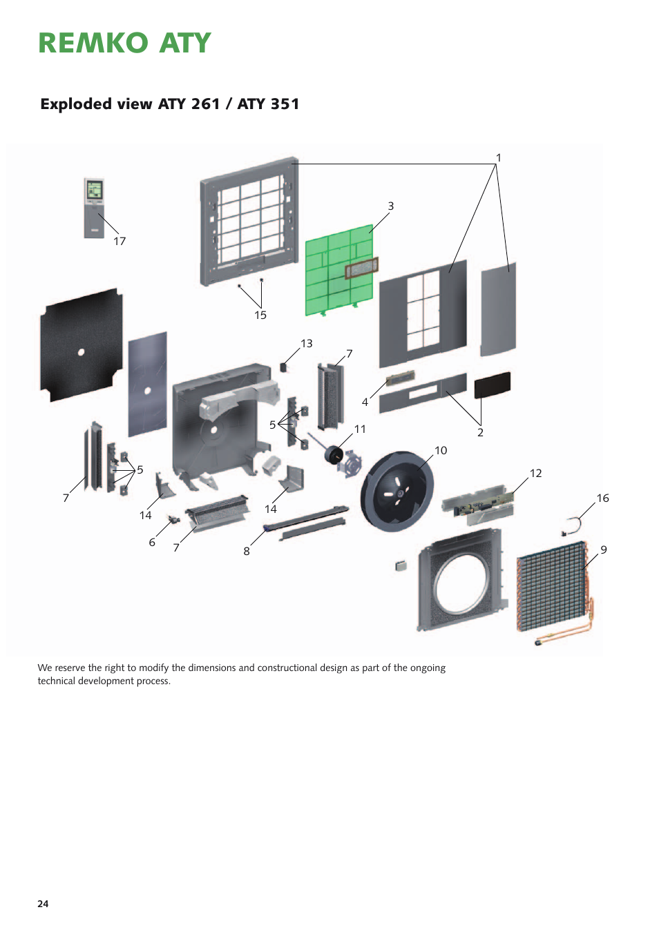 Remko aty | REMKO ATY 261 User Manual | Page 24 / 28