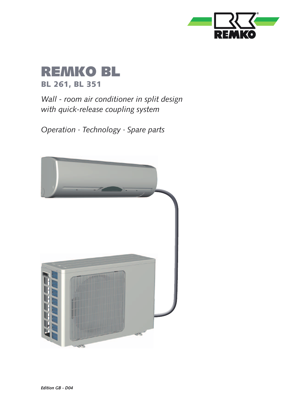 REMKO BL 261 User Manual | 32 pages