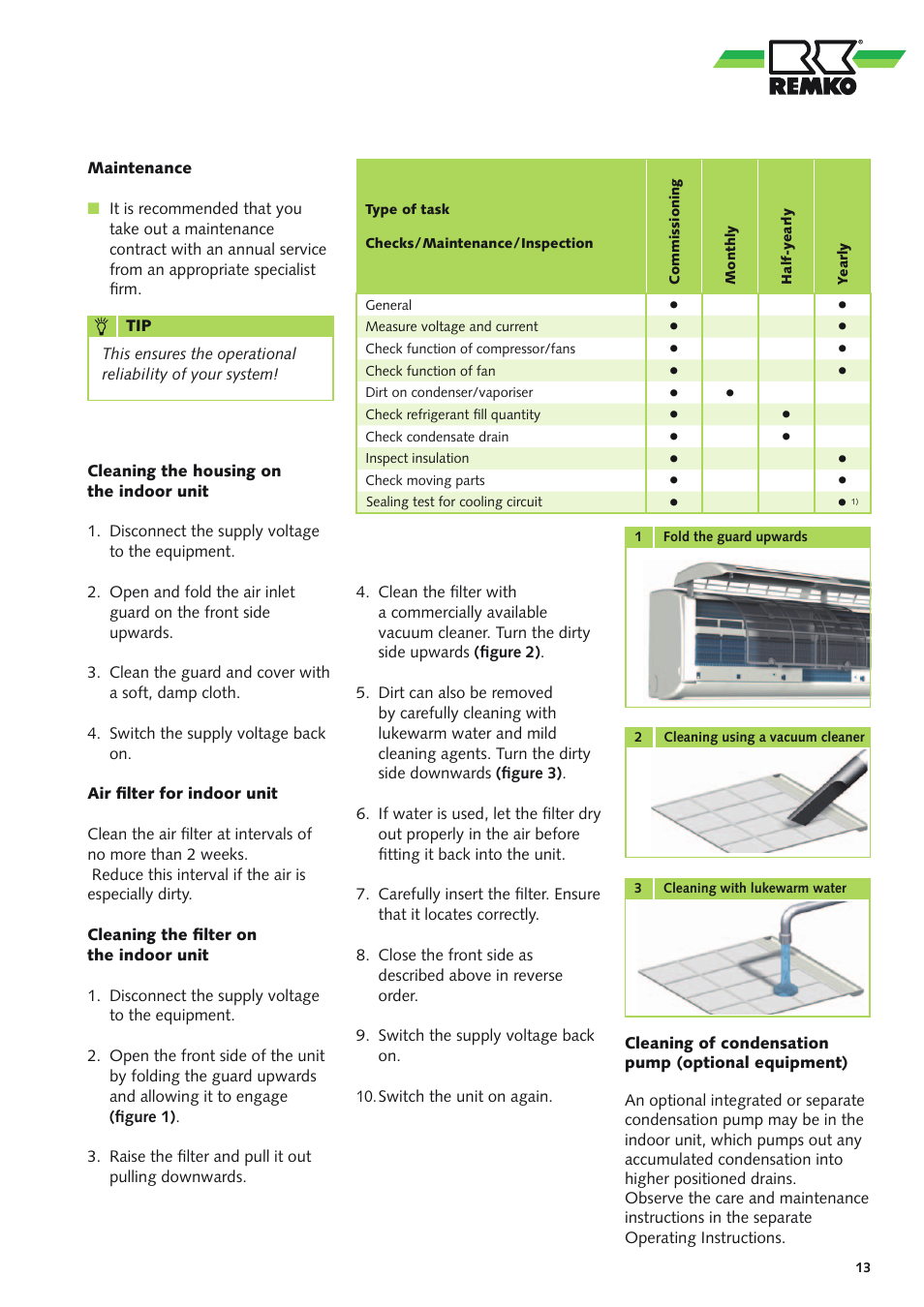 REMKO BL 261 User Manual | Page 13 / 32