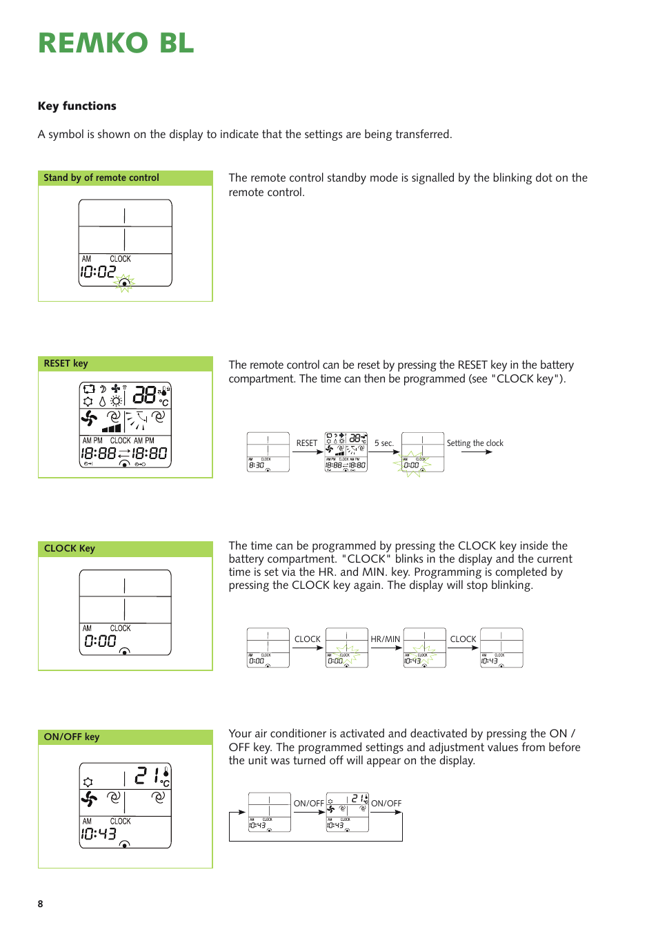 Remko bl | REMKO BL 261 User Manual | Page 8 / 32