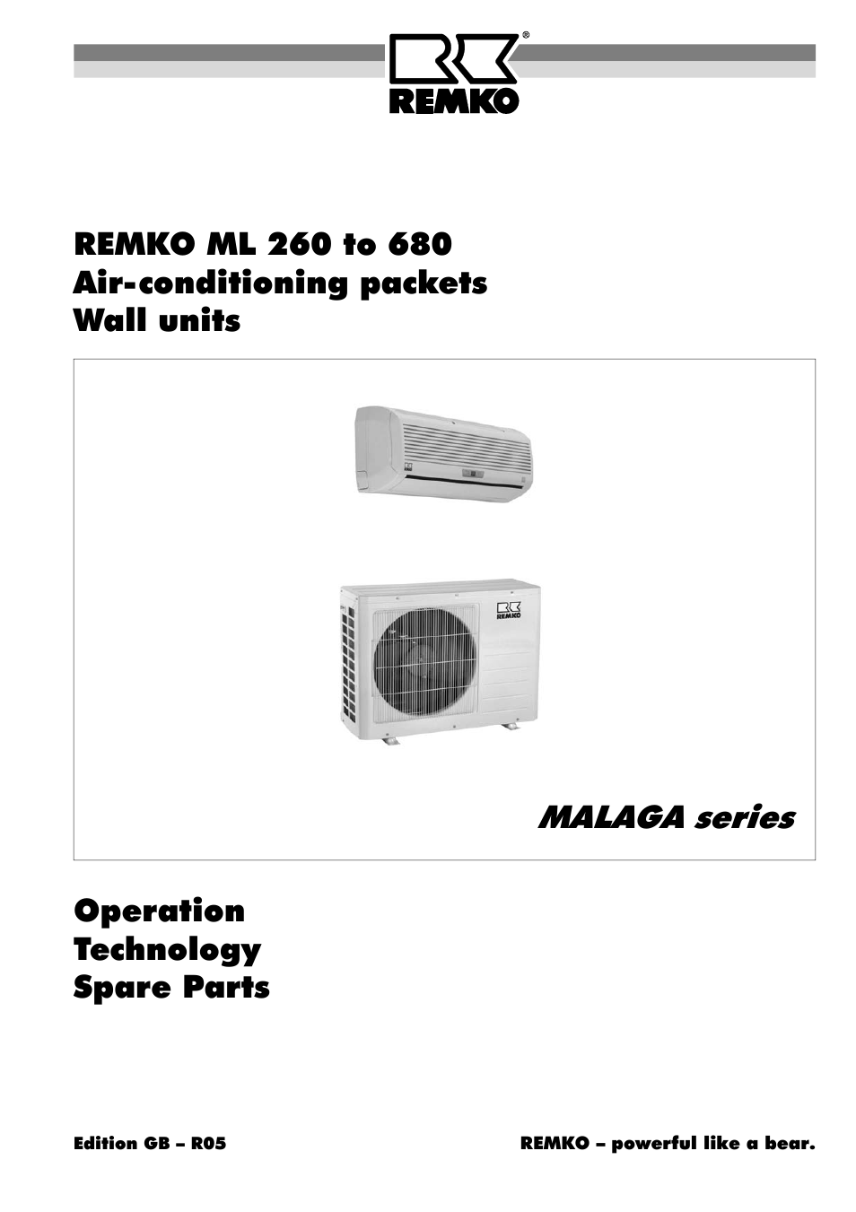REMKO ML 260 User Manual | 24 pages